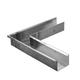 Metal Gutta Zinc 90mm Box Gutter External Corner - 90dg Silver ZSBCE