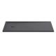 Nuie Pearlstone 1700mm x 700mm Slate Grey Rectangular Bath Replacement Tray Polyurethane Volcanic Ash TR71060