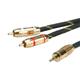 Roline 11.09.4279 Audio Cable, 3.5mm-Rca X 2 Plug, 10M