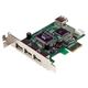 Startech Pexusb4Dp I/o Card, 4Port Pci-Ex, Usb 2.0