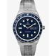 Timex Mens Blue Dial Diver Watch TW2U61900