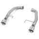 "Cobra Sport 2.5" Venom Axle Back Exhaust System" - 2x 4 Inch Round Slashcut Carbon Fibre Tailpipes