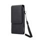 DFV mobile Leather Holster Case Belt Clip Rotary 360 with Card Holder and Magnetic Closure for Tesla Smartphone 6.1 Black