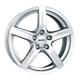 Alutec Grip Alloy Wheels In Polar Silver Set Of 4 - 15x5.5 Inch ET40 4x100 PCD Up To 110mm Centre Bore Polar Silver, Silver