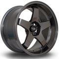 Rota GTR-D Alloy Wheels in Gunmetal Set of 4 - 18x10 Inch ET35 5x114 PCD 73mm Centre Bore Gunmetal, Gunmetal