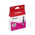 Canon PGI-72M Magenta Ink Cartridge. Cartridge capacity: Standard Yield Colour ink type: Dye-based ink Colour ink page yield: 710 pages Quantity per pack: 1 pc(s)