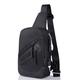 DFV mobile Backpack Waist Shoulder bag Nylon compatible with Ebook, Tablet and for Prestigio MultiPhone 3450 DUO Black