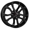 Wolfrace Eurosport Assassin Alloy Wheels in Black Gloss Set of 4 - 19x8.5 Inch ET45 4x108 PCD Up To 110mm Centre Bore Gloss Black, Black