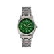 Nautis Mens Stealth Bracelet Watch w/Day/Date - Green Stainless Steel - One Size