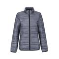 Regatta Womens/Ladies Firedown Baffled Quilted Jacket (Grey Marl/Black) - Multicolour - Size 18 UK