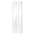 XL Joinery Worcester 3 Panel White Primed Internal Bi-fold Door - 1981mm x 762mm (78 inch x 30 inch) MDF WPBFWOR30