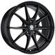 Sparco Wheels Trofeo 5 Alloy Wheels in Matt Black Set of 4 - 18x8 Inch ET38 5x110 PCD 65mm Centre Bore Matt Black, Black