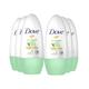 Dove Go Fresh Anti-Perspirant Cream Roll-On, Cucumber & Green Tea, 6 Pack 50ml Lace - One Size