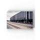 Smartprints Railroad Car On Tracks Wrapped Canvas -Image by Shutterstock White 20"x30"