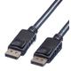 Roline 11.04.5603 Audio Cable, Displayport Plug, 3M, Black