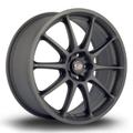 Rota GRA Alloy Wheels In Flat Black Set Of 4 - 18x7.5 Inch ET48 5x100 PCD, Black