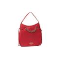 Love Moschino Womens Shoulder Bag With Chain Detail in Red - One Size