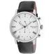 Rudiger Mens R2300-04-001 Bavaria Luminous White Dial Black Leather Watch - One Size