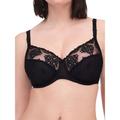 Chantelle Womens Champs Elysees Covering Bra - Black Nylon - Size 36D