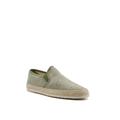 Dune London Mens Frampo - Espadrille Plimsolls - Green Canvas - Size UK 8