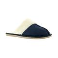 Hush Puppies arianna leather womens ladies mule slippers navy - Size UK 7