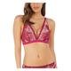 Wacoal Womens Lace Perfection Non Wired Bralette - Pink Spandex - Size Large