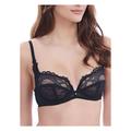 Wacoal Womens Chrystalle Balcony Bra - Black Spandex - Size 36B