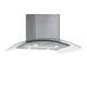 Cooke & Lewis Gihd90Ss Glass & Stainless Steel Island Cooker Hood, (W)90Cm