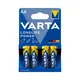 Varta Longlife Power Aa (Lr6) Battery, Pack Of 4