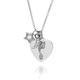 Moon & Stars Handprint or Footprint Necklace