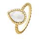 Boucheron Yellow Gold Mother-Of-Pearl Serpent Bohème Ring