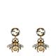 Gucci Double G Bee Earrings