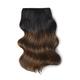 Cliphair Double Hair Set Clip-In Hair Extensions. 100% Human Hair Extensions Shade Brown Ombre, 20" (180g)