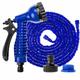 Day Plus - 100FT Expandable Flexible Garden Hose Magic Hose Pipes Car Washing Gardening Hose with 7 Setting Professional Water Spray Nozzle Gun