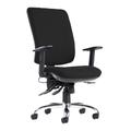 Senza Ergo 24hr Ergonomic Task Chair - Black