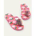 Flip Flops Pink Girls Boden, Pink Lemonade Rainbows