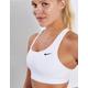 NIKE Swoosh Non Padded Sports Bra - White - Women's - Size: Extra Small