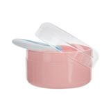 Reusable Baby Powder Puff Set Case Baby after Bathe Powder Puff Container for Pink