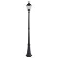 Vogue Trenton Outdoor Lamppost Black