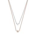 Emporio Armani Two Tone Crystal Necklace