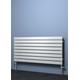 Reina Rione Horizontal Designer Radiator, White, 544mm x 800mm