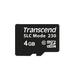 Transcend 4 GB MicroSDHC Micro SD Card, Class 10