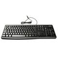 Logitech Wired USB Keyboard, QWERTY (UK), Black