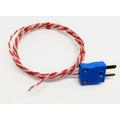 RS PRO Type K Thermocouple 3m Length, 1/0.3mm Diameter → +250°C