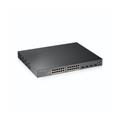 Zyxel XGS2210-28HP 24 port Gigabit L2 managed PoE+ switch 375 Watt 4x 10G