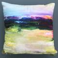 Velvet Abstract Landscape Cushions