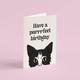 Funny Cat Lover A6 Birthday Card