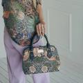 William Morris Strawberry Thief Convertible Bag+Gift