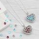 Personalised Birthstone Heart Locket Necklace