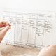 A4 Wipeable Acrylic Wall Planner